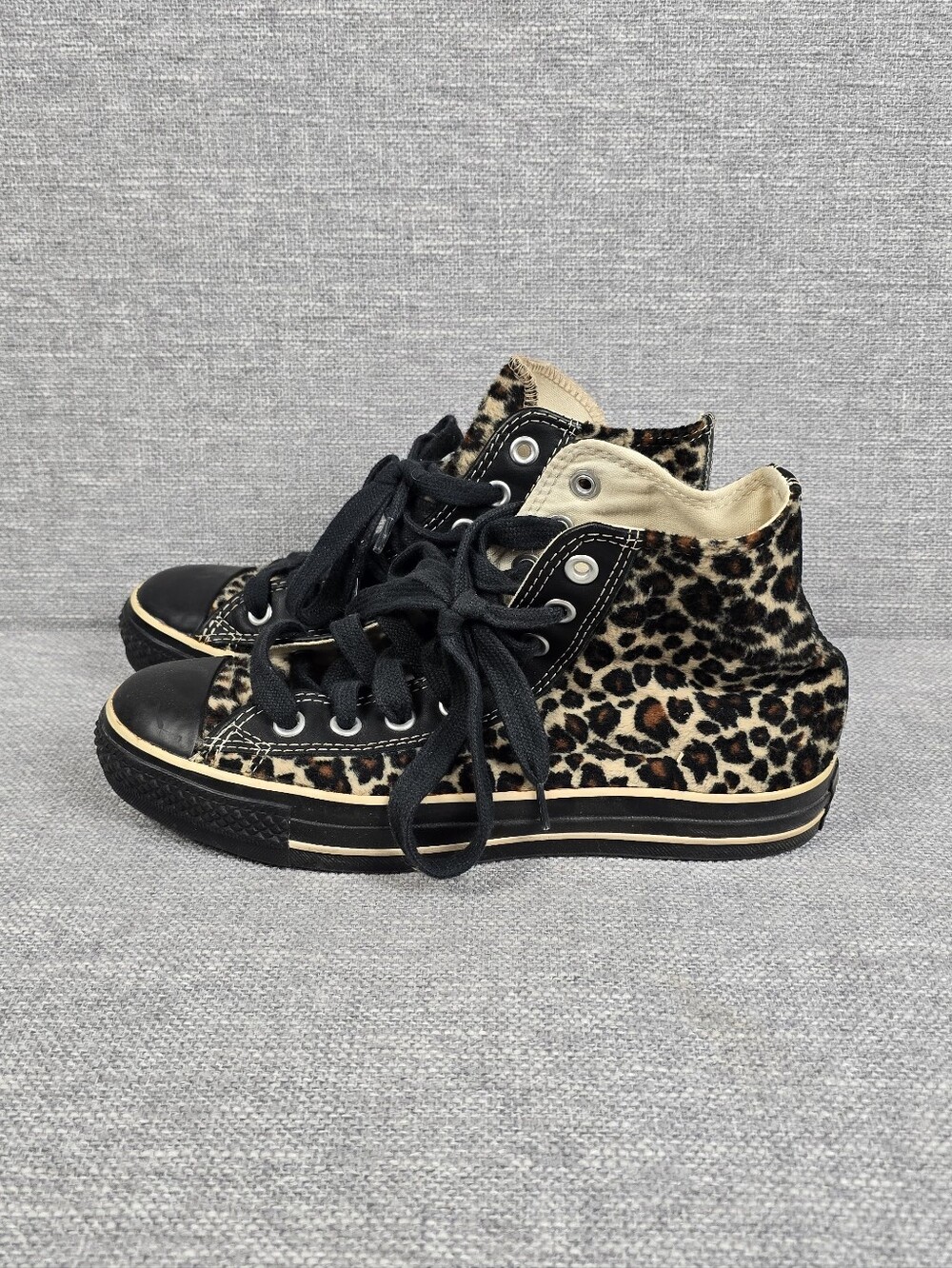 Converse Chuck Taylor All Star Leopard Black/Gold Colorway Womens 9/ Mens 7